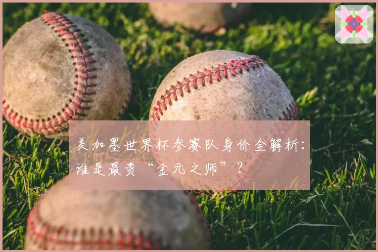 美加墨世界杯参赛队身价全解析：谁是最贵“金元之师”？